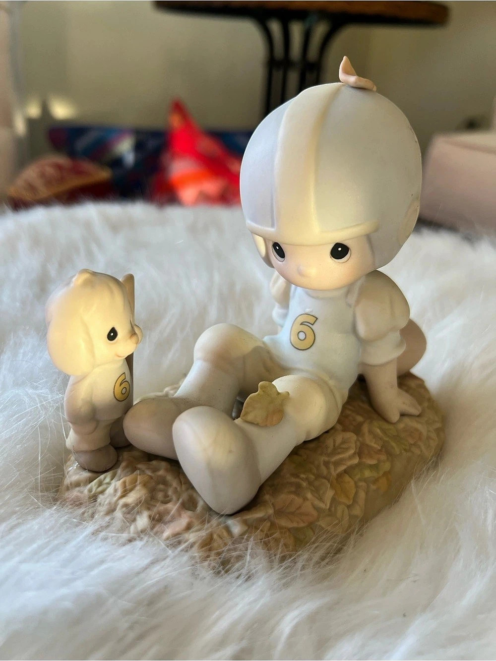 Precious Moments May Your Life Be Blessed with Touchdowns Figurine Set